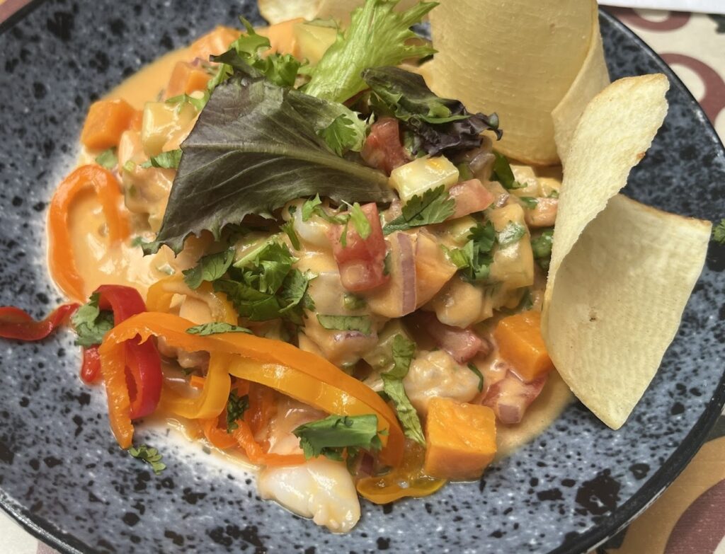 魚介のセビーチェの写真